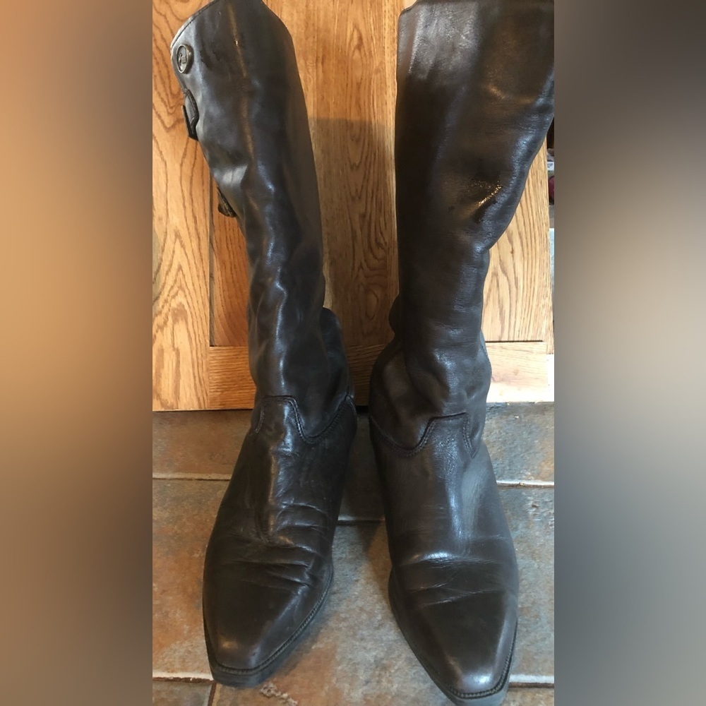 Henri Pierre Leather Boots US Size 9